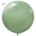 Küf Yeşili (Okaliptus) Pastel Jumbo Balon (24 inch / 60 cm)