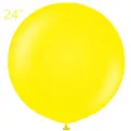 Sarı Pastel Jumbo Balon (24 inch / 60 cm)