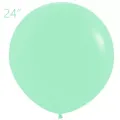 Su Yeşili Pastel Jumbo Balon (24 inch / 60 cm)