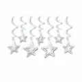 3D Yıldız Asmalı Tavan Süsü Sedef 10 Adet