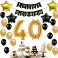40 Yaş Doğum Günü Süsleri Seti