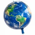 4D Dünya Küre Folyo Balon (60 cm)