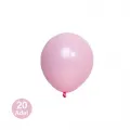 5 İnch Pastel Mini Pembe Balon 20 Adet