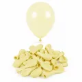 5 inç Makaron Balon Sarı (10 Adet)