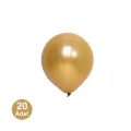 5 inch Mini Gold Balon (20 Adet)