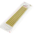 Gold Uzun Pasta Mumu Lüks (6lı - 20 cm)