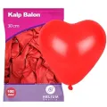 Kalpli Kırmızı Balon (100 adet)