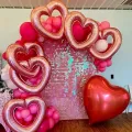 Kalp İçi Boş Folyo Balon Rose Gold (80x75 cm)