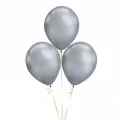 Gümüş (Silver) Balon Metalik 100 Adet