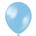 Açık Mavi Balon Metalik (15 Adet)