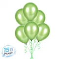 Fıstık Yeşili Balon Metalik (15 Adet)