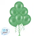 Yeşil Balon Metalik (15 Adet)
