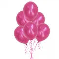 Fuşya Balon Metalik 100 Adet