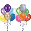 Karışık Balon Metalik 100 Adet