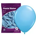 Açık Mavi Pastel Balon 100 Adet