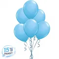 Açık Mavi Pastel Balon 15 Adet