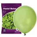 Açık Yeşil Pastel Balon 100 Adet