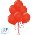 Kırmızı Pastel Balon 15 Adet