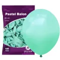 Su Yeşili Pastel Balon 100 Adet