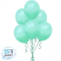 Su Yeşili Pastel Balon 15 Adet