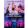 16 Sayfa K-Pop Demon Hunters Boyama Kitabı Stickerlı 1 Adet