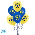 Taraftar Sarı Lacivert Baskılı Balon (10 Adet)