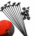 Siyah Balon Çubuğu 35 cm (100 Adet)