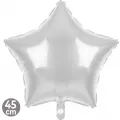 Yıldız Folyo Balon Beyaz (45 cm)