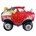 Kırmızı Canavar Jeep Folyo Balon (63x52 cm)