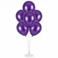 Balon Standı + Mor Metalik Balon