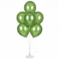 Balon Standı + Fıstık Yeşili Metalik Balon