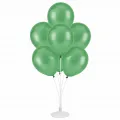 Balon Standı + Yeşil Metalik Balon