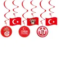 23 Nisan Bayramı Asma Tavan Süs 6 Adet