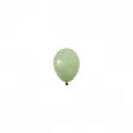 5 İnch Mini Küf Yeşili Pastel Balon (10 Adet)