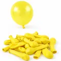 5 inch Mini Sarı Pastel Balon (10 Adet)