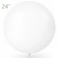 Beyaz Pastel Jumbo Balon (24 inch / 60 cm)