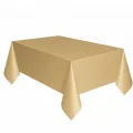 Gold Masa Örtüsü Plastik (137x183 cm)