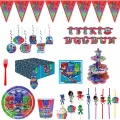Pijamaskeliler 16 Kişilik FULL Parti Seti