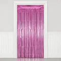 Parlak Duvar ve Kapı Perdesi Pembe (100x200 cm)