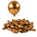 5 inch Mini Bakır Krom Balon (10 Adet)