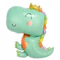 Taçlı Baby Dinozor Folyo Balon (60x83 cm)