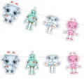 Robot Temalı Dekoratif Süs (130x17 cm)