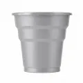 Gümüş Plastik Bardak Lüks (25 adet)