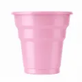 Pembe Plastik Bardak Lüks (25 adet)