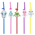 Robot Temalı Pipet (10 Adet)