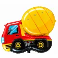 Mixer Truck İnşaat Folyo Balon (70x66 cm)