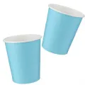 Açık Mavi Karton Bardak (8 adet)