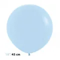 Açık Mavi Makaron Balon (18 inch / 45 cm)