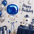 Astronot Uzay Folyo Balon (60x52 cm)