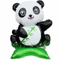 AYAKLI Panda Folyo Balon 57*40 cm